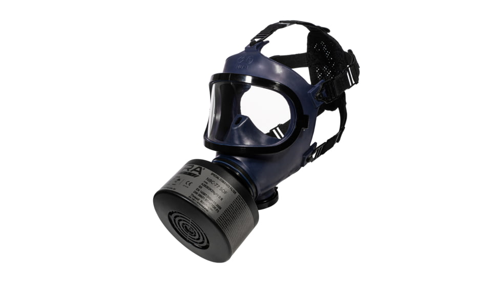 MIRA Safety MD-1 Kids Gas Mask, Navy Blue, Medium, MD1-01