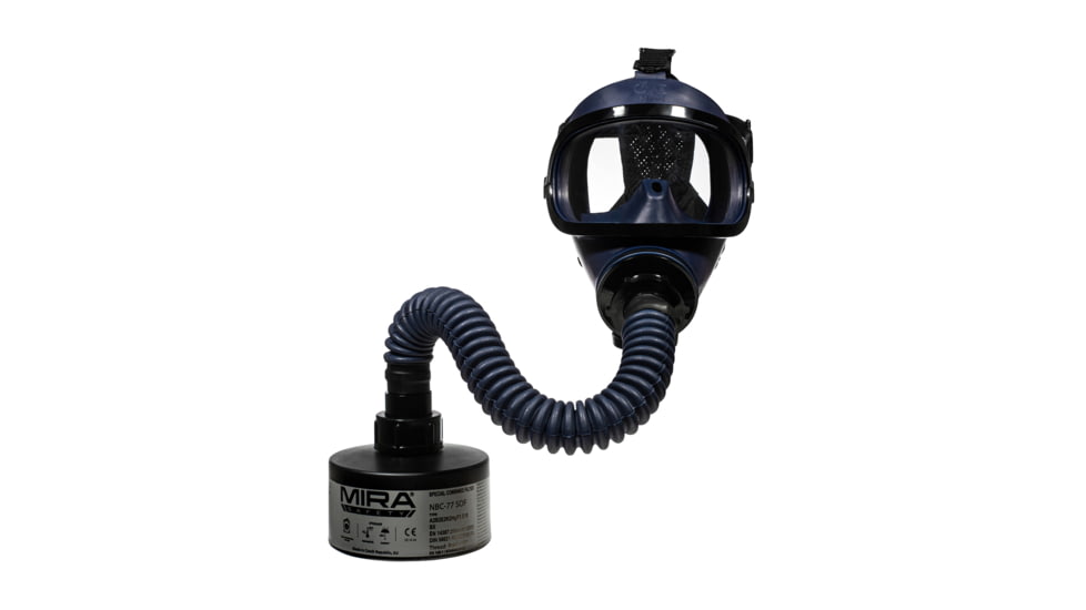 MIRA Safety MD-1 Kids Gas Mask, Navy Blue, Medium, MD1-01