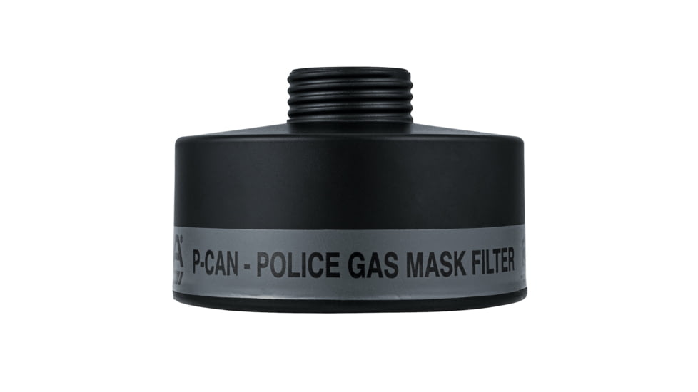 MIRA Safety P-CAN Police Gas Mask Filter, Grey, None, PCAN