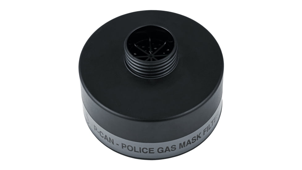 MIRA Safety P-CAN Police Gas Mask Filter, Grey, None, PCAN