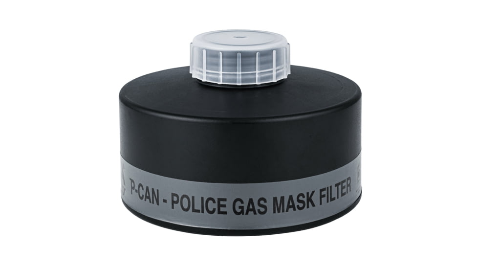 MIRA Safety P-CAN Police Gas Mask Filter, Grey, None, PCAN
