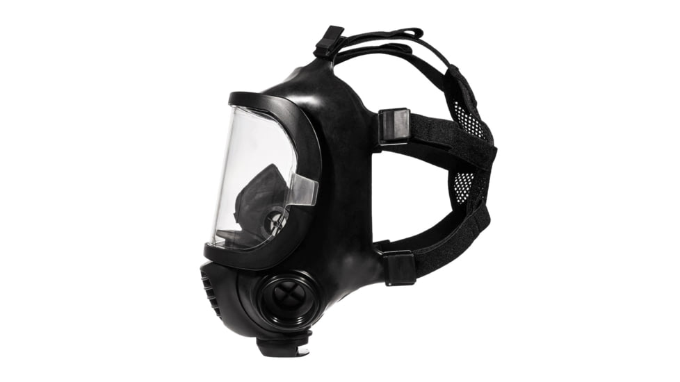 MIRA Safety PROFILM Single Layer Visor Protectors for CM-6M Gas Masks, CM-8M 3X Single Layer Transparent PROFILM, Black, 3-Pack, CM8MPROFILM-SINGLE