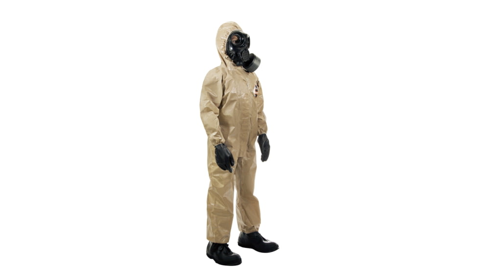 MIRA Safety Protective CBR Hazmat Suit - Kids, Yellow, Small/Medium, HAZSUITSMMD