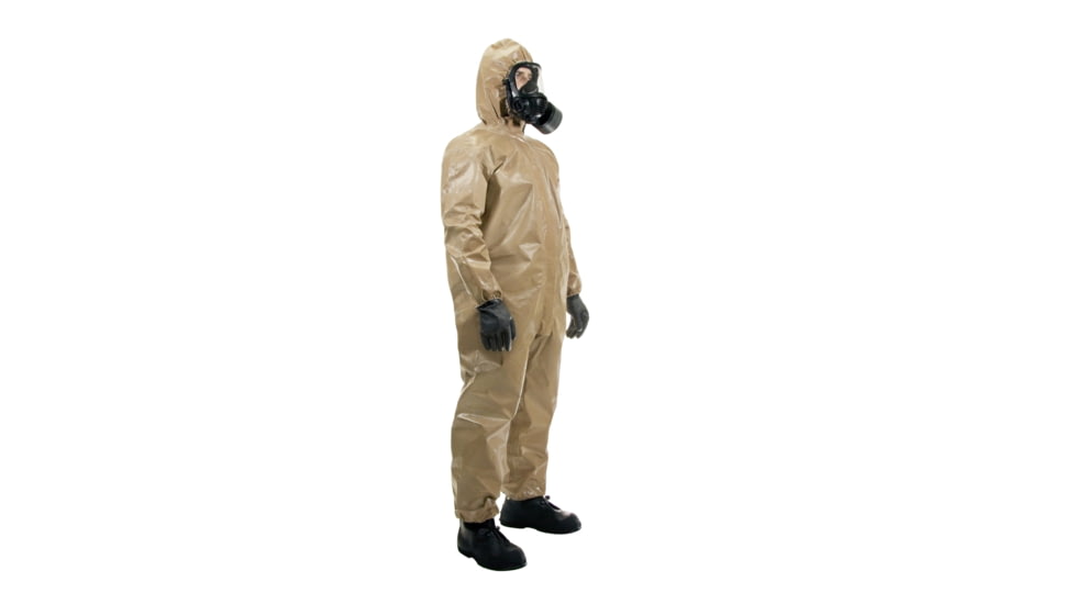 MIRA Safety Protective CBR Hazmat Suit - Kids, Yellow, Small/Medium, HAZSUITSMMD