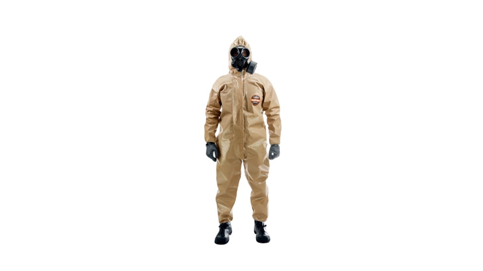 MIRA Safety Protective CBR Hazmat Suit - Kids, Yellow, Small/Medium, HAZSUITSMMD