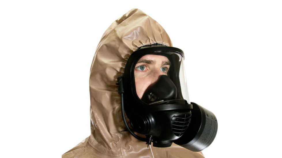 MIRA Safety Protective CBR Hazmat Suit - Kids, Yellow, Small/Medium, HAZSUITSMMD