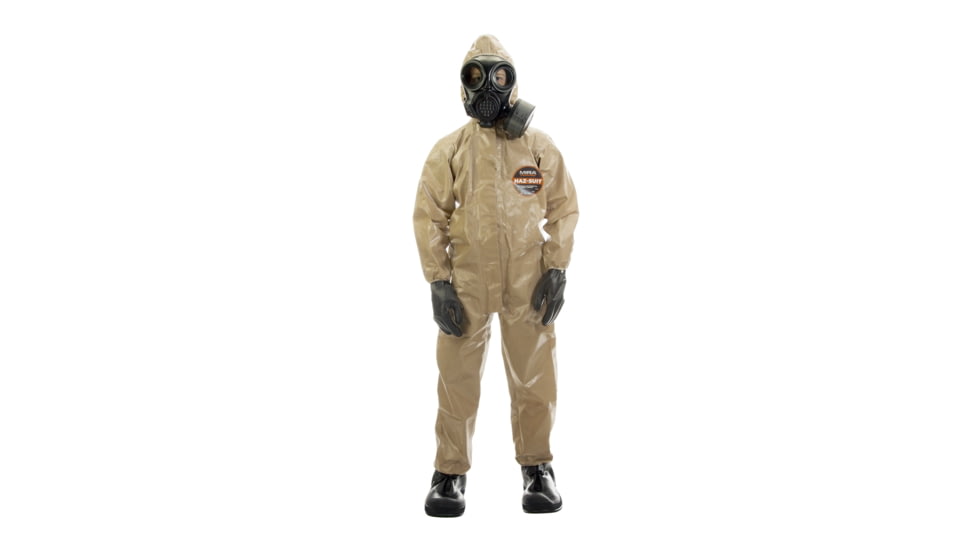 MIRA Safety Protective CBR Hazmat Suit - Kids, Yellow, Small/Medium, HAZSUITSMMD