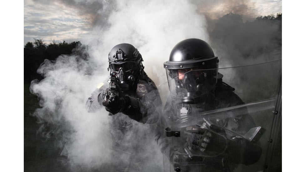 MIRA Safety TAPR Tactical Air-Purifying Respirator Mask, Standard Kit, Black, TAPRKIT-1