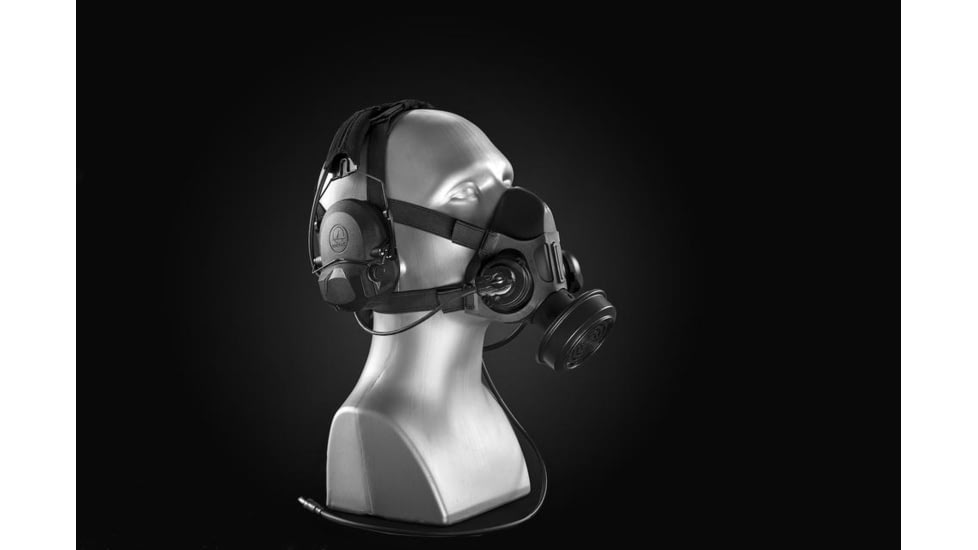 MIRA Safety TAPR Tactical Air-Purifying Respirator Mask, Standard Kit, Black, TAPRKIT-1