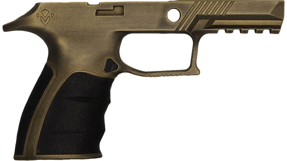 Mirzon Enhanced Grip Module, SIG Sauer P320, Distressed Gold, MRZNEG2-DG