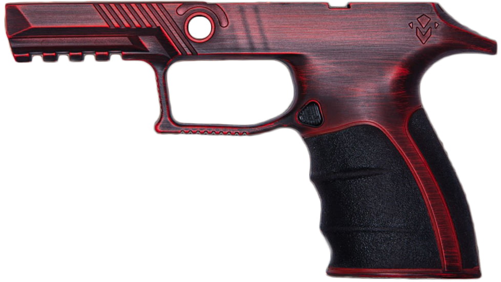 Mirzon Enhanced Grip Module, SIG Sauer P320, Distressed Red, MRZNEG2DR