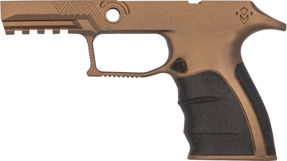 Mirzon Enhanced Grip Module, SIG Sauer P320, Burnt Bronze, MRZNEG2-BB