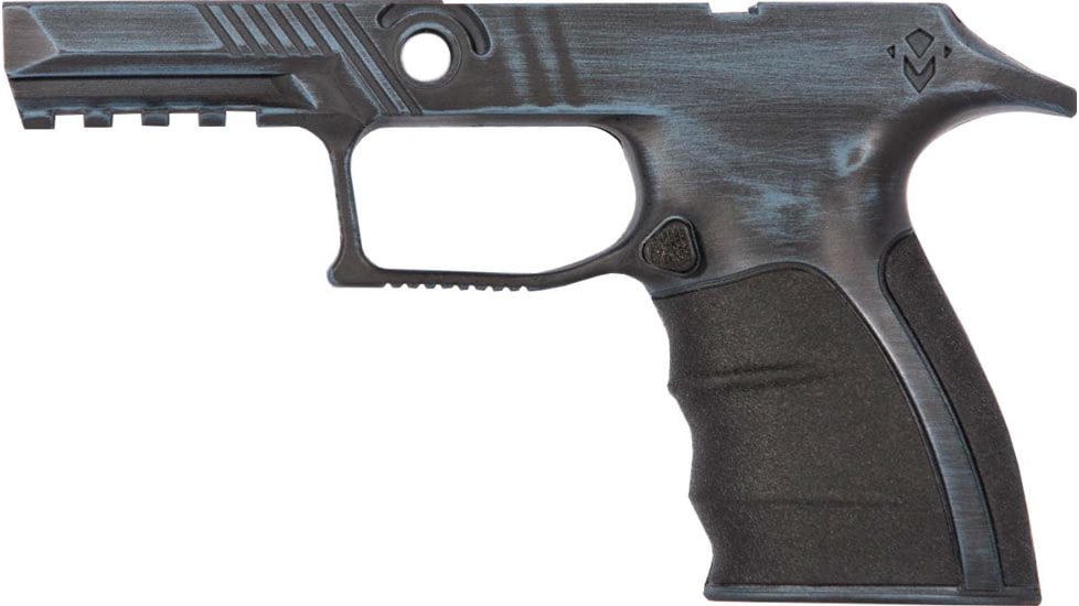 Mirzon Enhanced Grip Module, SIG Sauer P320, Distressed Blue, MRZNEG2-DB