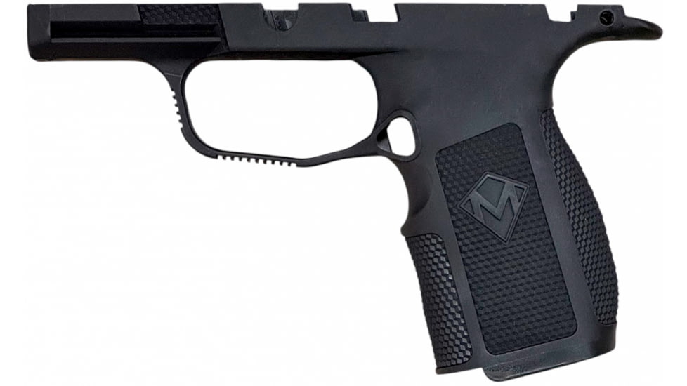 Mirzon Polymer Grip Module, SIG Sauer P365 X, Black, Manual Safety Cut, MRZ365X-P-B-MS