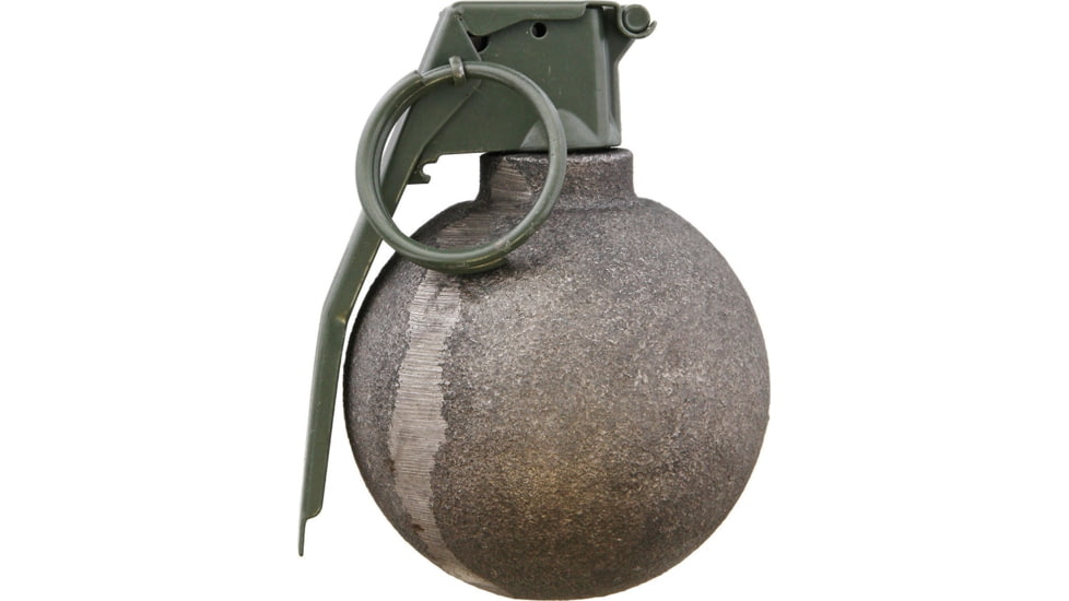 Miscellaneous Baseball Grenade, Height 4in, Complete Replica Includes Head, Ring And Spoon Assembly, Non-Functional, 18683200