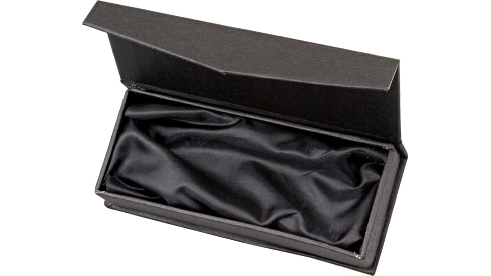 Miscellaneous Gift Box, Measures 5 1/8in X 2 1/8in X 1 1/8in, Black Cardboard Construction With Magnetic Lid Closure, Foam Insert, MI160