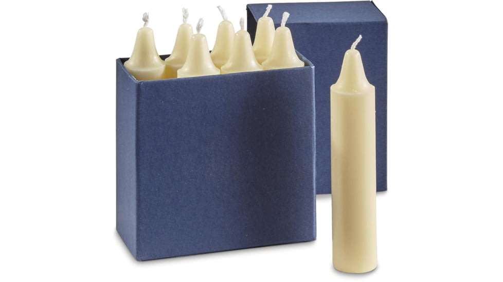 Miscellaneous Swiss Bunker Candles, 4.75in Overall, 91497800