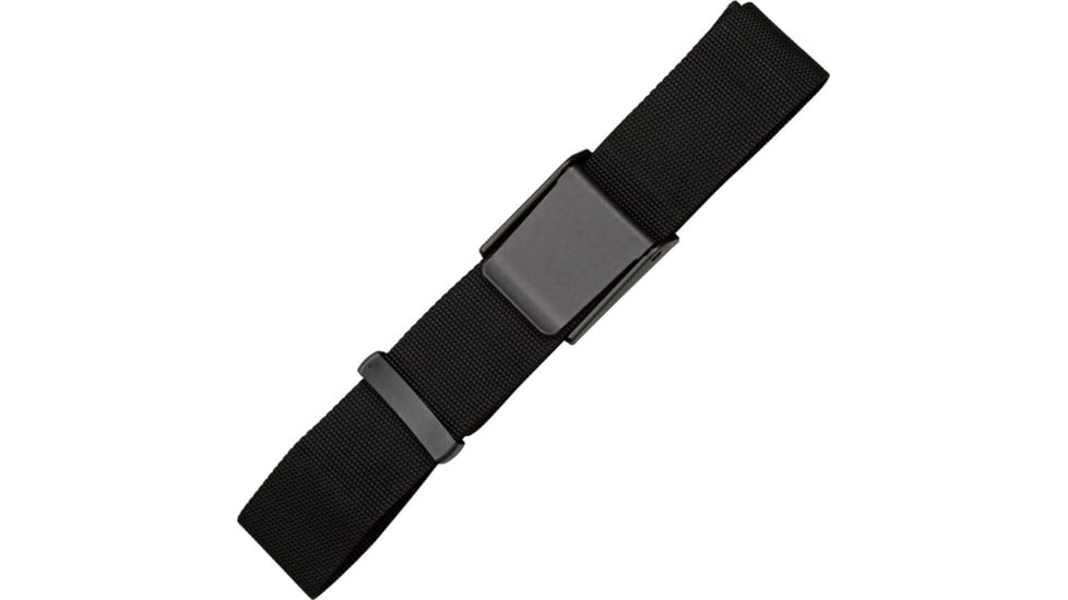 Miscellaneous Uncle Mikes Web Belt with Black Nylon Web Construction, Black Nylon Web Construction With Black Composition Buckle, 2in Wide, Fits Up To 48in Waist, ZUMWB