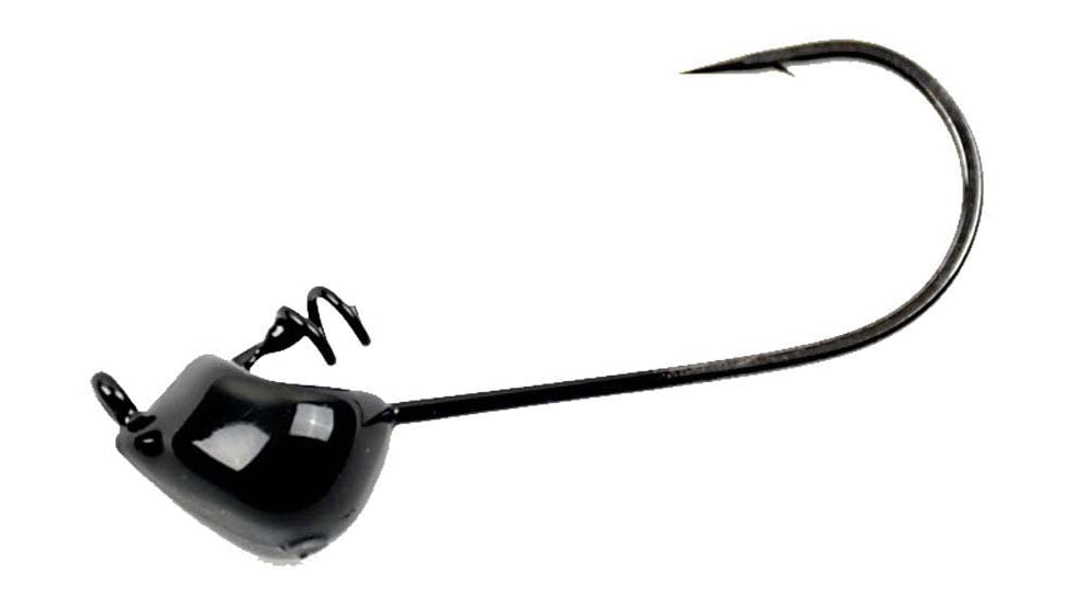 Missile Baits Warlock Head, 3/16oz, Black, MBWL316-BLK