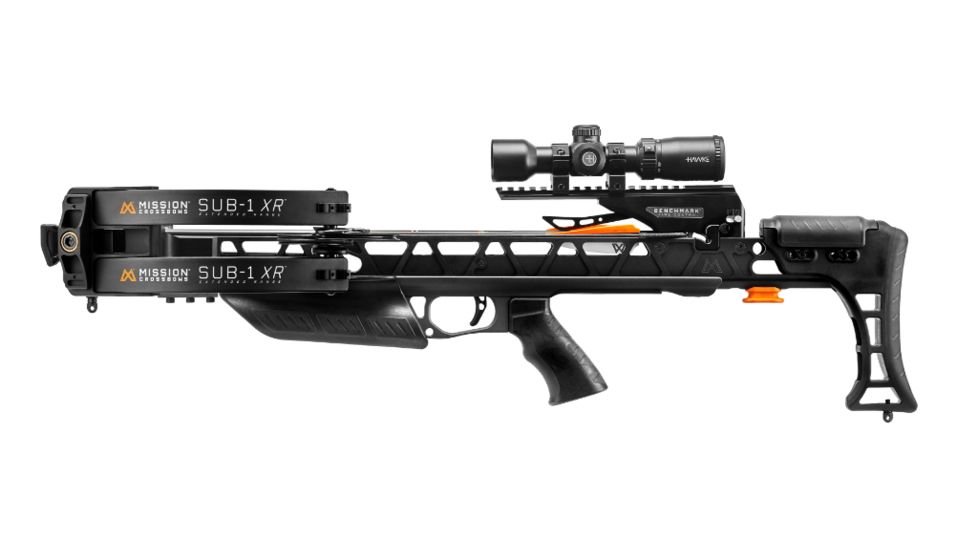Mission Crossbows Sub-1 XR Black-Pro Kit, Black, XK034