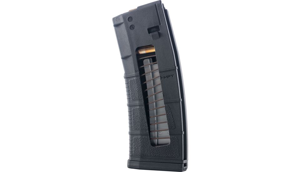 Mission First Tactical 10/30 Polymer Mag, 10 rounds, AR15 5.56x45mm - .223 Rem - .300 AAC Bagged, Black, 10/30PM556BAG-10RD