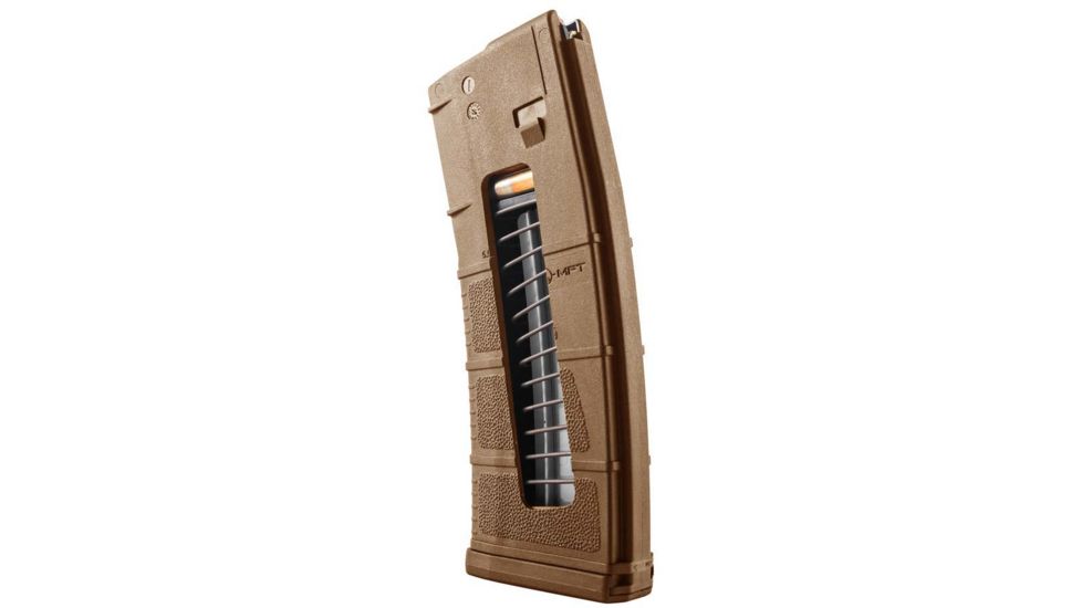 Mission First Tactical 10/30 Rifle Magazine, AR15, 5.56x45mm/.223 Rem/.300 AAC Bagged, 10 Rounds, Scorched Dark Earth, 10/30PM556BAG-SDE-10RD