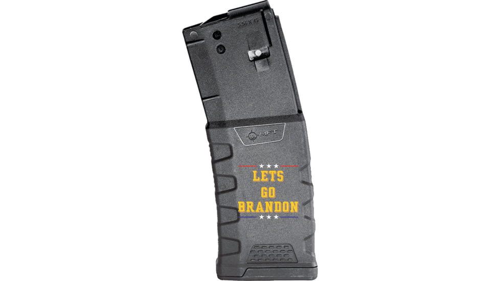 Mission First Tactical 5.56x45mm/223 Rem./300 AAC 30 Rounds Rifle Magazine, Let's Go Brandon, 30, 1408384