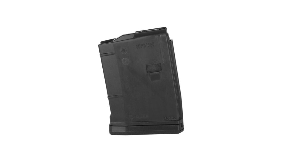 Mission First Tactical 5 Round 5.56 AR Magazine in a 10 round body for PA Hunters, Black 5/10PM556-BL