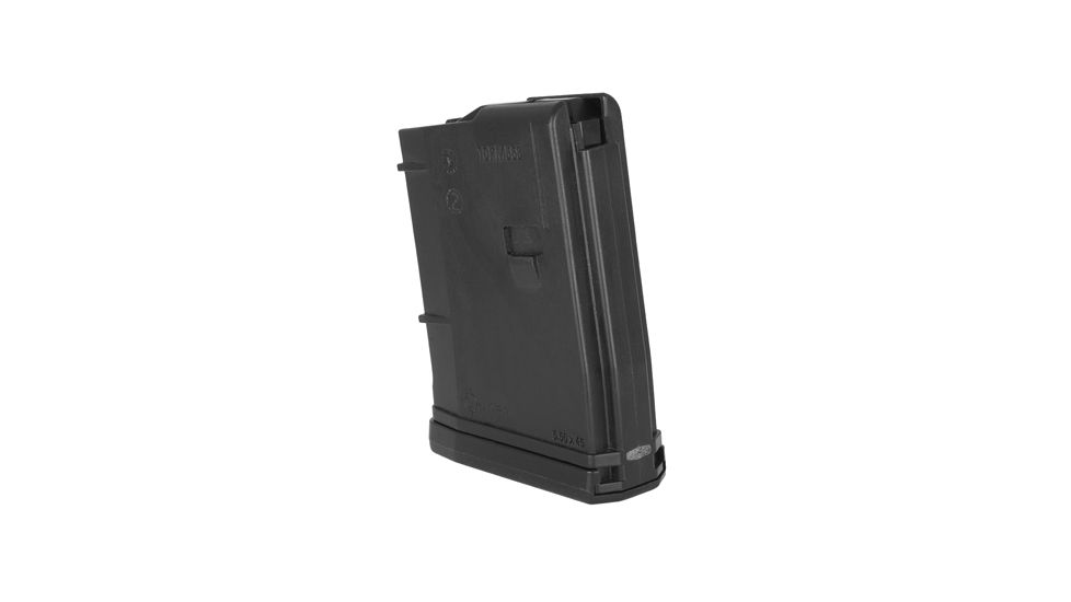 Mission First Tactical 5 Round 5.56 AR Magazine in a 10 round body for PA Hunters, Black 5/10PM556-BL