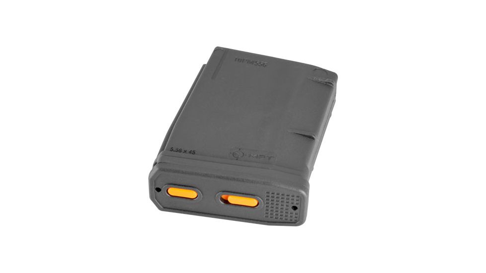 Mission First Tactical 5 Round 5.56 AR Magazine in a 10 round body for PA Hunters, Black 5/10PM556-BL