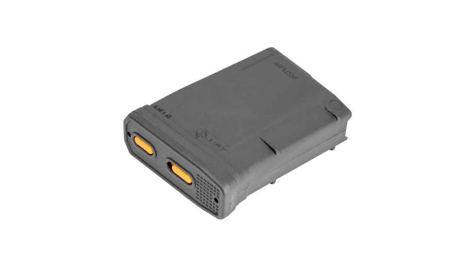 Mission First Tactical 5 Round 5.56 AR Magazine in a 10 round body for PA Hunters, Black 5/10PM556-BL
