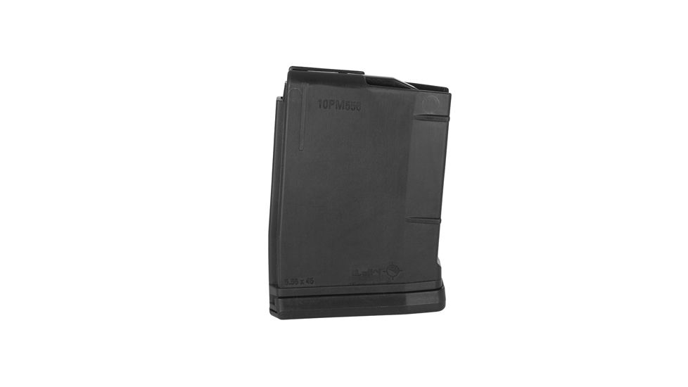 Mission First Tactical 5 Round 5.56 AR Magazine in a 10 round body for PA Hunters, Black 5/10PM556-BL