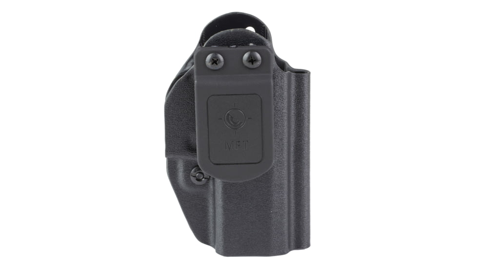 Mission First Tactical AIWB/OWB Series, Appendix/Inside/Outside Waistband Holster, Fits P365 X-Macro with Icarus Air, Boltaron, Black, Ambidextrous, Includes 1&quot; Belt Clip, HICAMAIWBA-BL