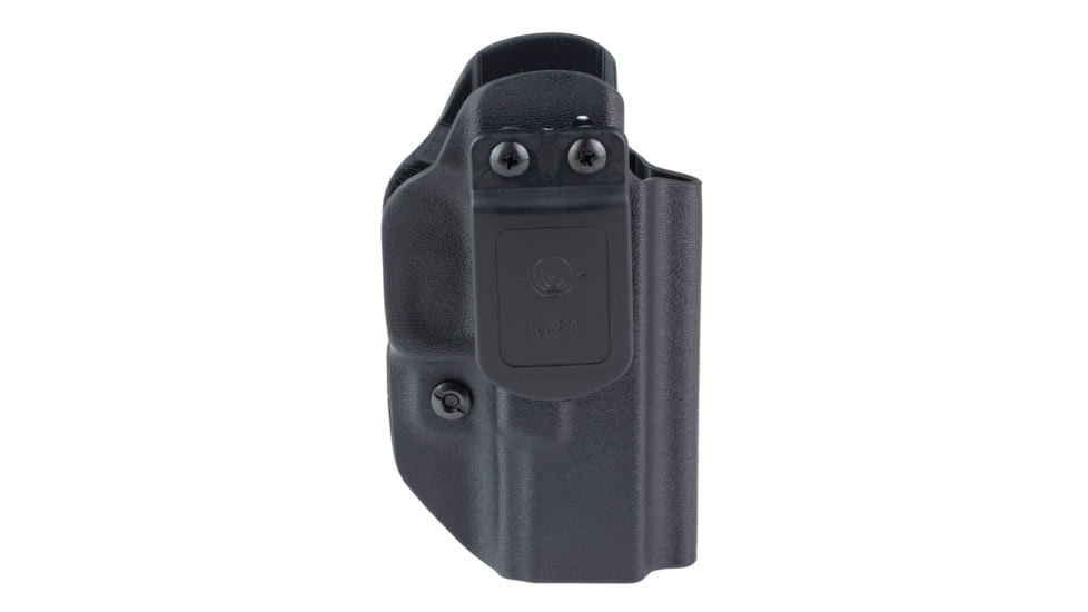 Mission First Tactical AIWB/OWB Series, Appendix/Inside/Outside Waistband Holster, Fits Ruger RXM, Boltaron, Black, Ambidextrous, Includes 1" Belt Clip, HRURXMAIWBA-BL
