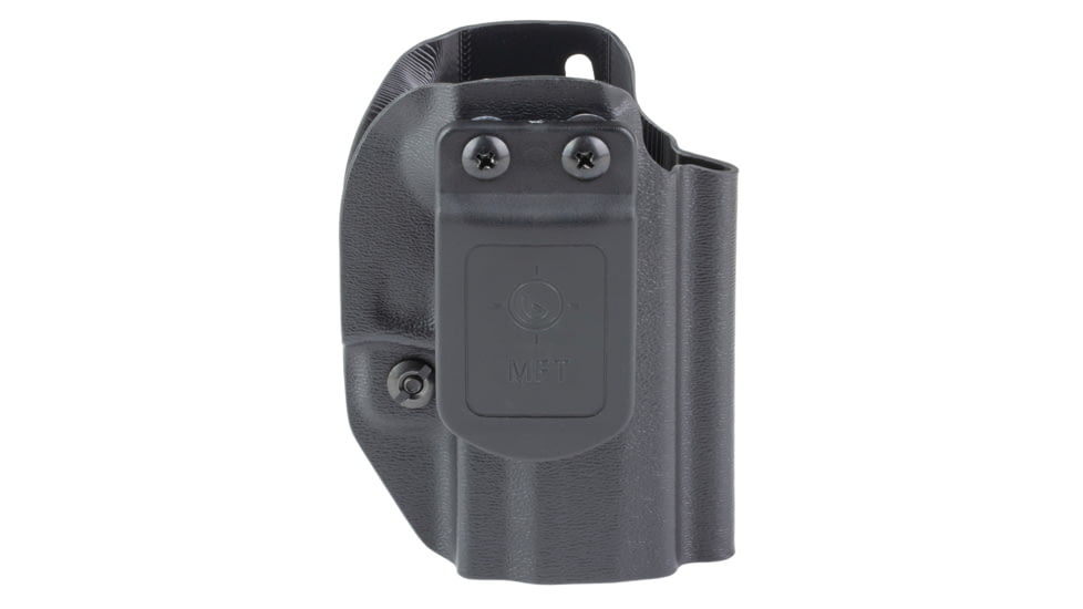 Mission First Tactical AIWB/OWB Series, Appendix/Inside/Outside Waistband Holster, Fits Tauus GX2, Boltaron, Black, Ambidextrous, Includes 1&quot; Belt Clip, HTGX2AIWBA-BL