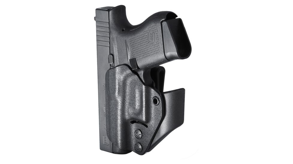 Mission First Tactical Minimalist IWB Holster, Glock 43, Ambidextrous, Black, H2GL43AIWBM