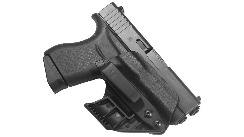 Mission First Tactical Minimalist IWB Holster, Glock 43, Ambidextrous, Black, H2GL43AIWBM