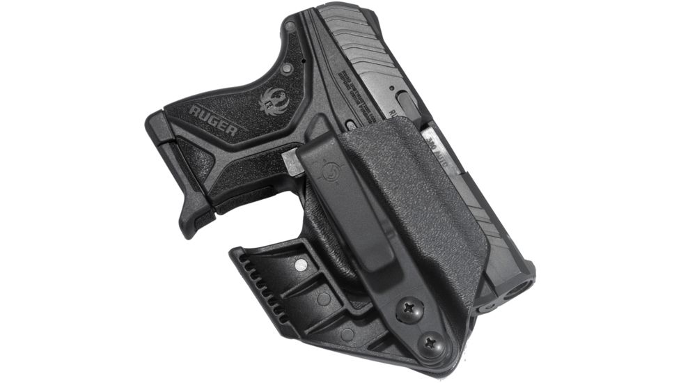 Mission First Tactical Minimalist IWB Holster, Ruger LCP II, Ambidextrous, Black, H2RLCP2AIWBM