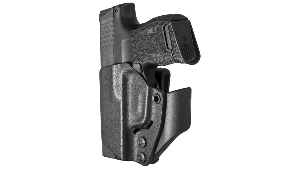 Mission First Tactical Minimalist IWB Holster, SIG Sauer P365, Ambidextrous, Black, H2SG365AIWBM