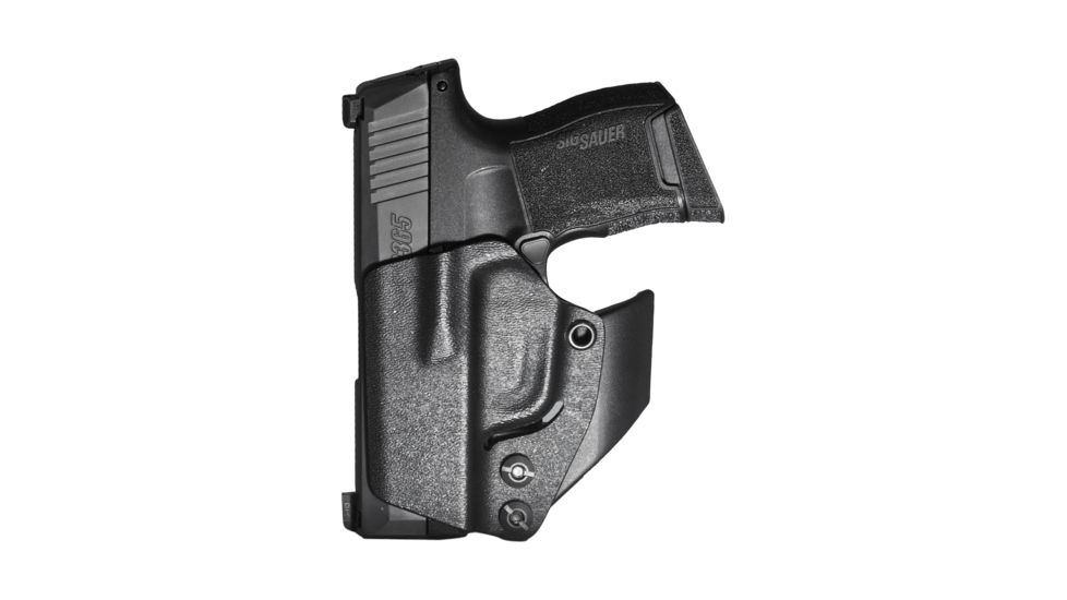 Mission First Tactical Minimalist IWB Holster, SIG Sauer P365, Ambidextrous, Black, H2SG365AIWBM