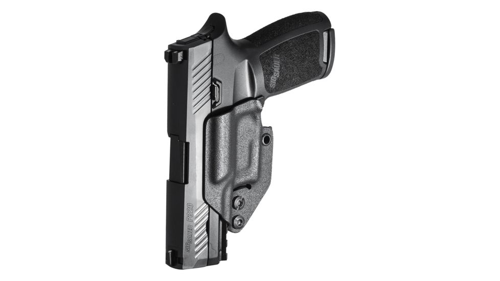 Mission First Tactical Minimalist IWB Holster, SIG Sauer P320, Ambidextrous, Black, H2SG320AIWBM