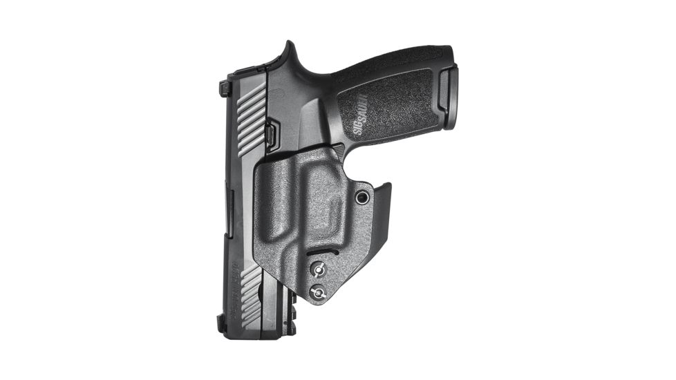 Mission First Tactical Minimalist IWB Holster, SIG Sauer P320, Ambidextrous, Black, H2SG320AIWBM
