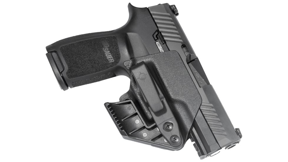 Mission First Tactical Minimalist IWB Holster, SIG Sauer P320, Ambidextrous, Black, H2SG320AIWBM