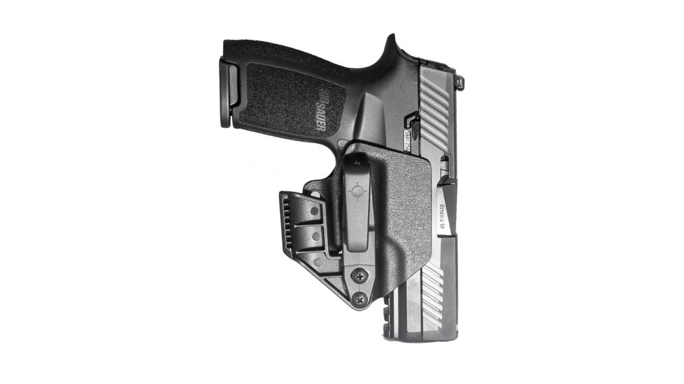 Mission First Tactical Minimalist IWB Holster, SIG Sauer P320, Ambidextrous, Black, H2SG320AIWBM