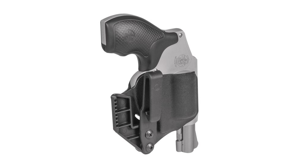 Mission First Tactical Minimalist IWB Holster, Smith &amp; Wesson J Frame Revolvers, Ambidextrous, Black, H2SWJAIWBM