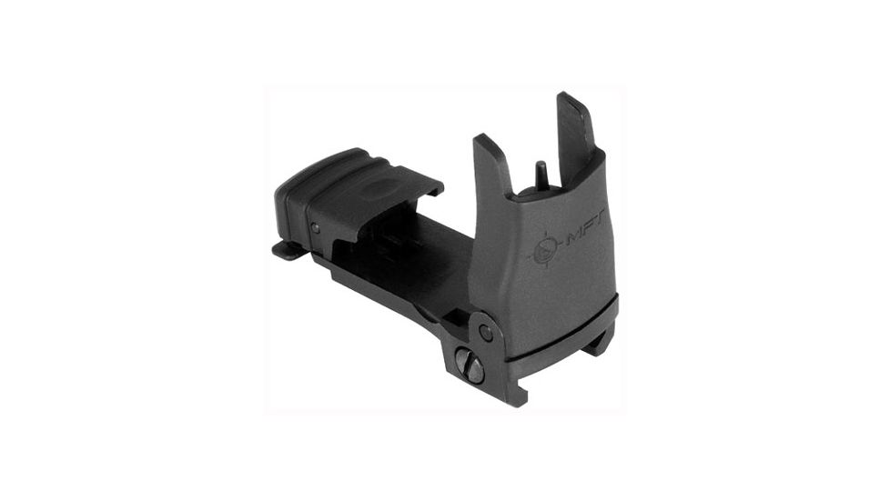 Mission First Tactical Top Mounted Deployable Front Sight, Black, BUPSWF