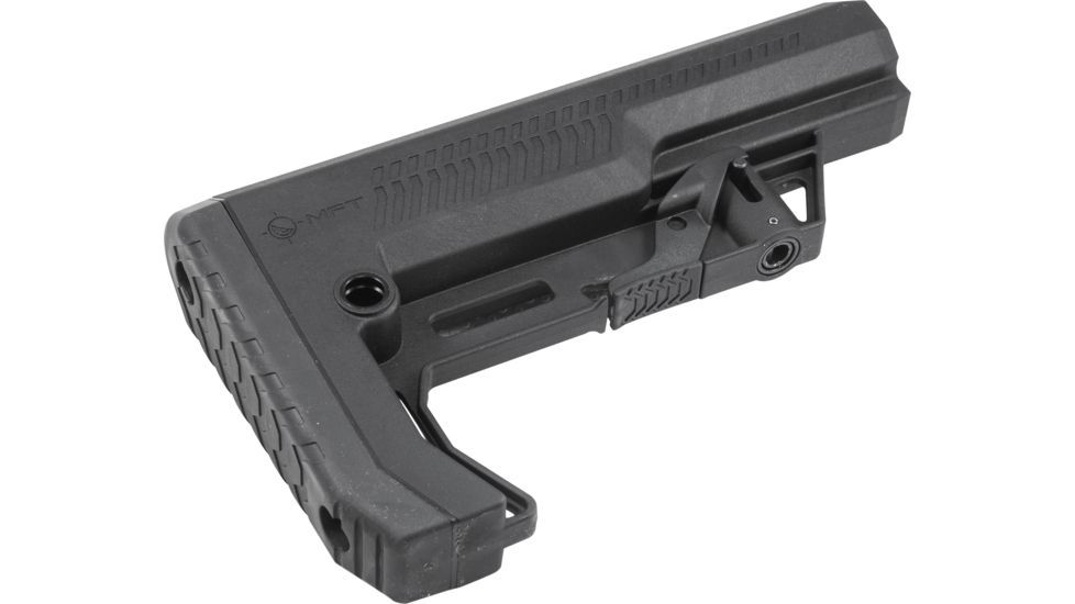 Mission First Tactical Battlelink Extreme Duty Minimalist Stock, AR-15, Mil-Spec, 1.148 Diameter Receiver Extensions, Black, BMSMIL-EXD