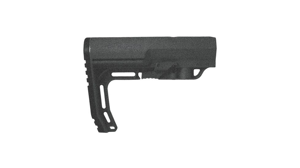 Mission First Tactical Battlelink Minimalist Stock Military For Mil Spec Size 1.148 Diameter Receiver Extensions Gray