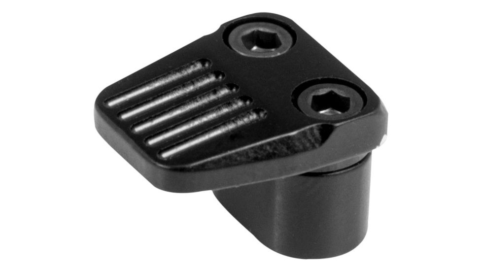 Mission First Tactical E-VolV AR Enhanced Mag Release - 6061 Aluminum, Black, E2AREMR