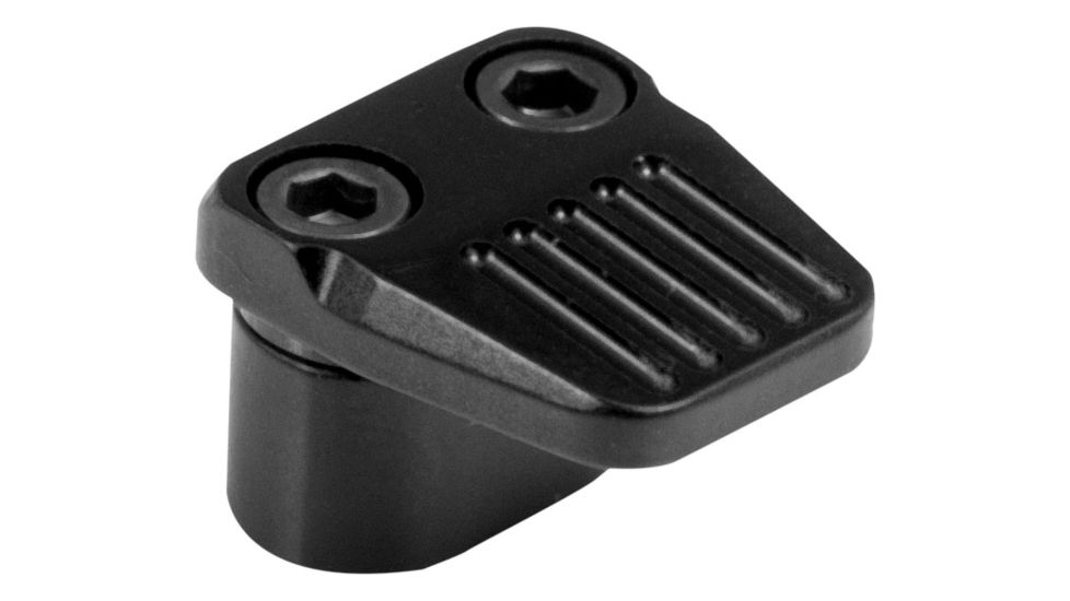 Mission First Tactical E-VolV AR Enhanced Mag Release - 6061 Aluminum, Black, E2AREMR